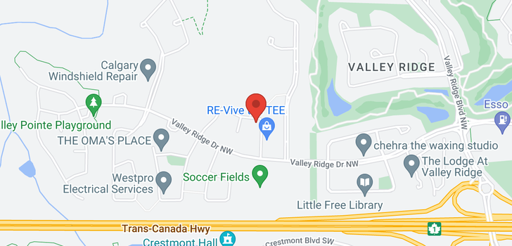 map of 39 VALLEY CREEK CR NW